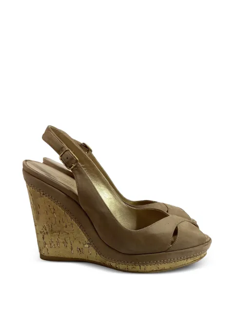 Stuart Weitzman peep-toe sandals