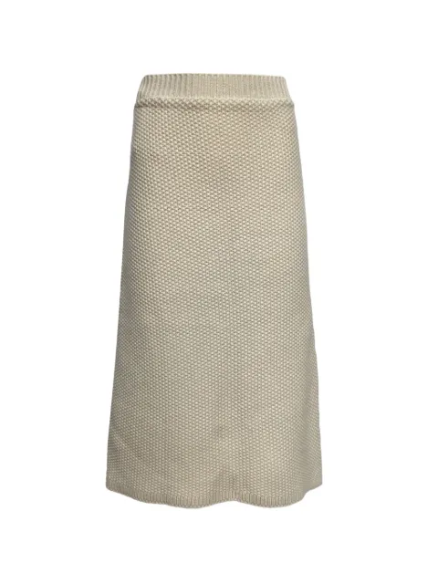 Chloé Vintage knitted midi skirt