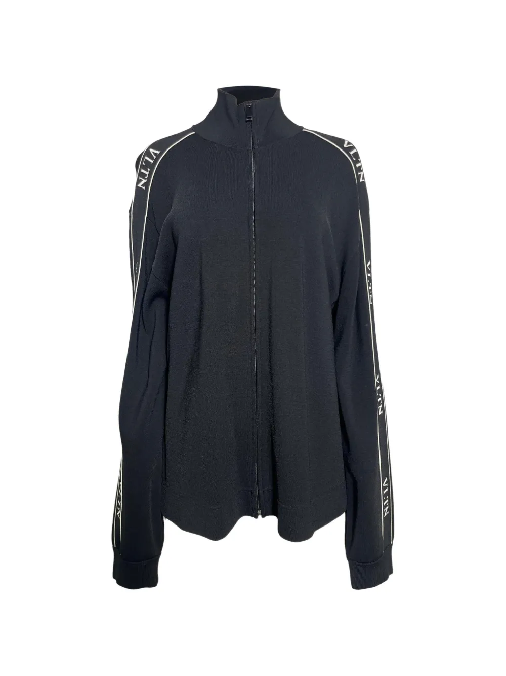 Valentino Garavani Pre-Owned logo-tape jacket - Nero