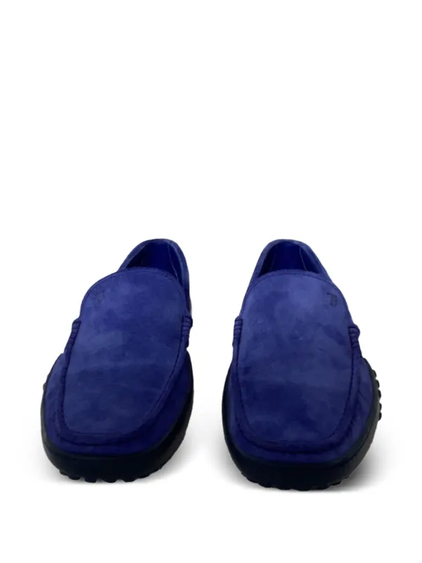 Tod's Vintage スエード ローファー | ブルー | FARFETCH JP