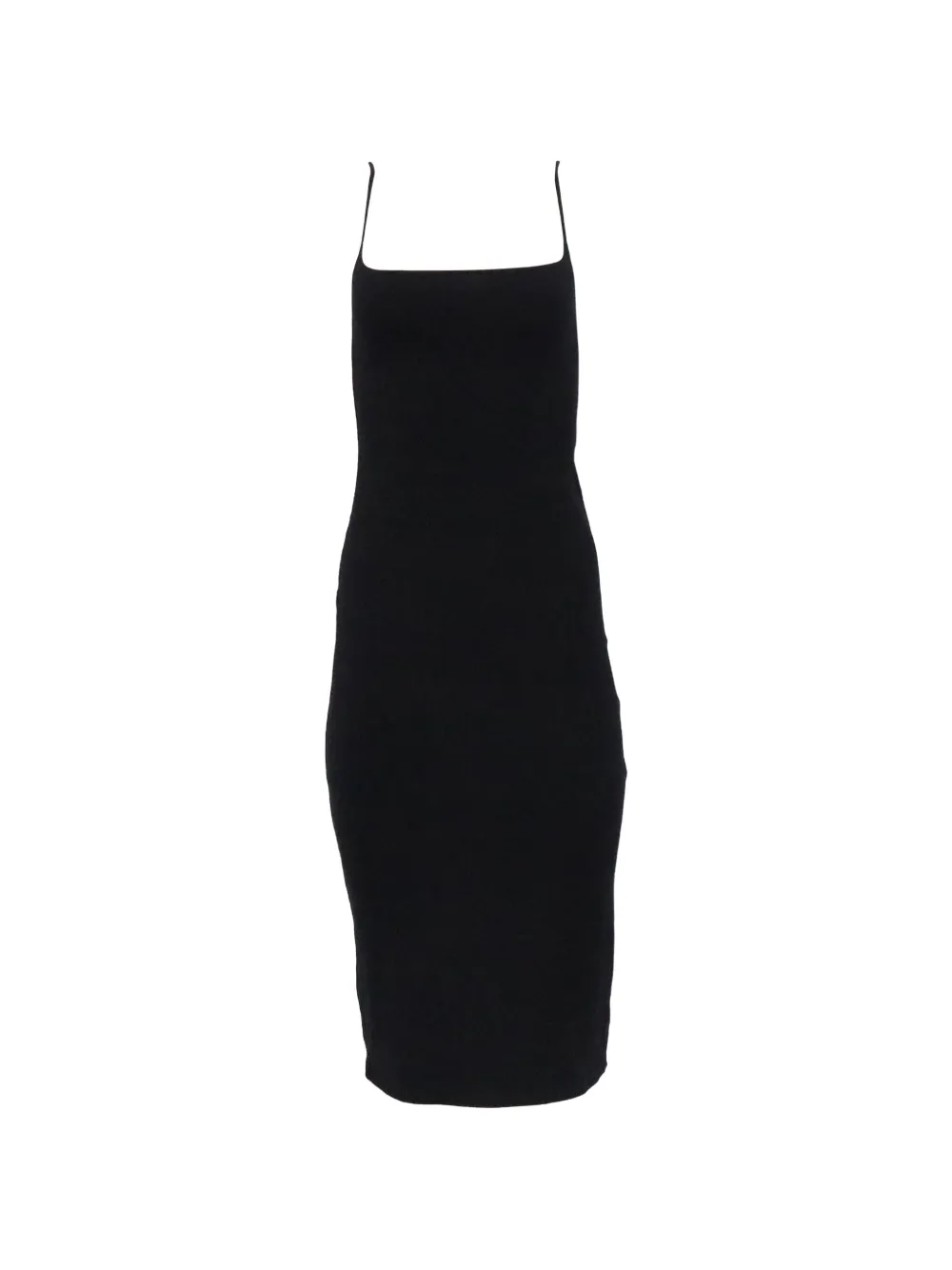 Reformation fitted midi dress - Nero