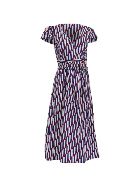 Marc Jacobs Vintage arrow print wrap dress