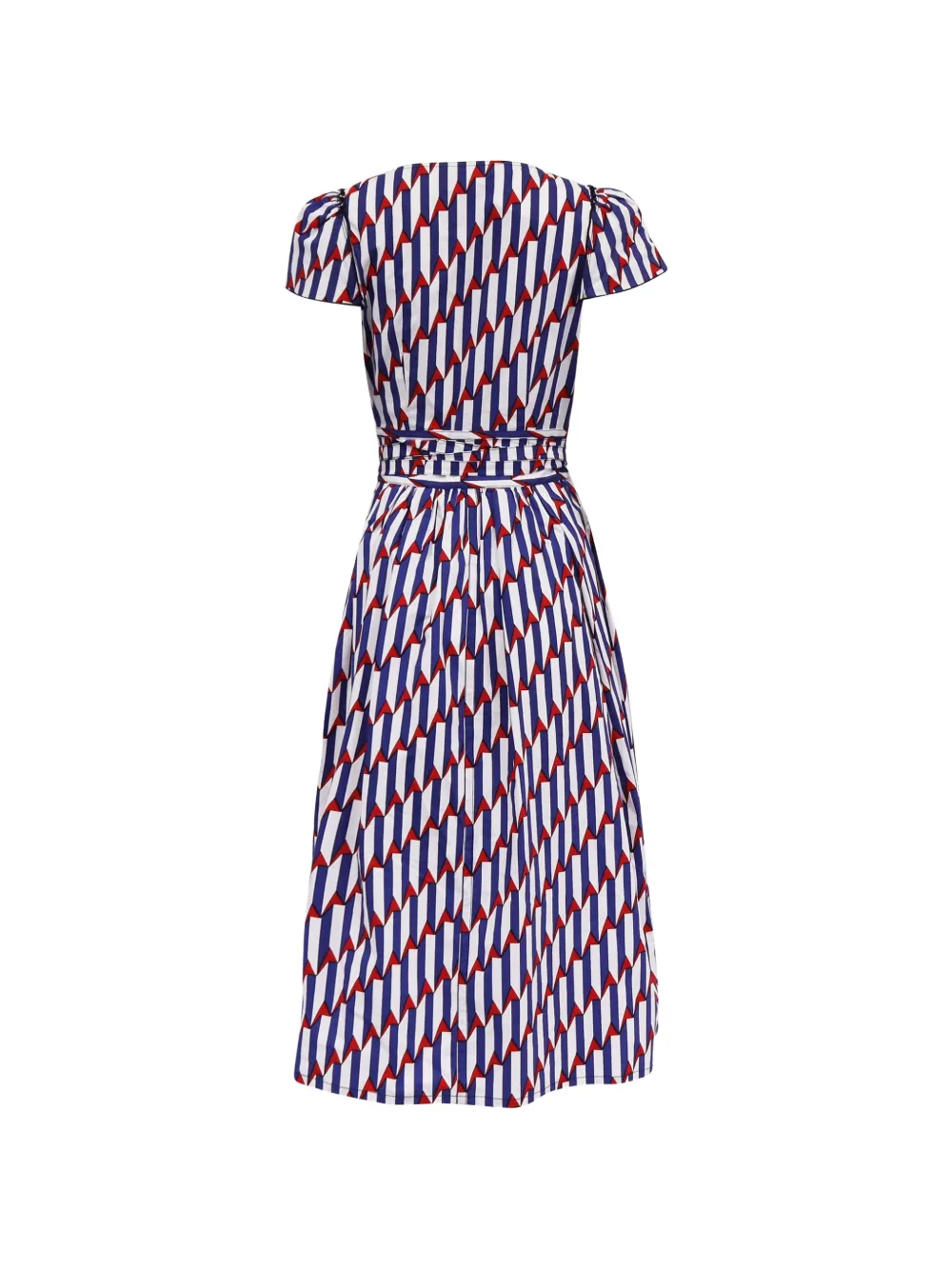 Marc Jacobs Vintage arrow print wrap dress - Wit