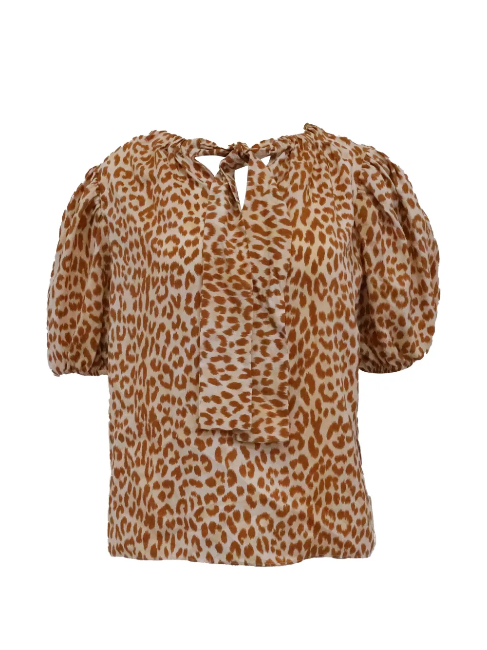 Ulla Johnson Isolda animal-print blouse - Toni neutri