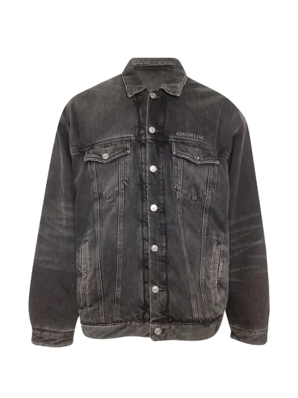 Balenciaga Pre-Owned Mirror デニムジャケット | グレー | FARFETCH JP
