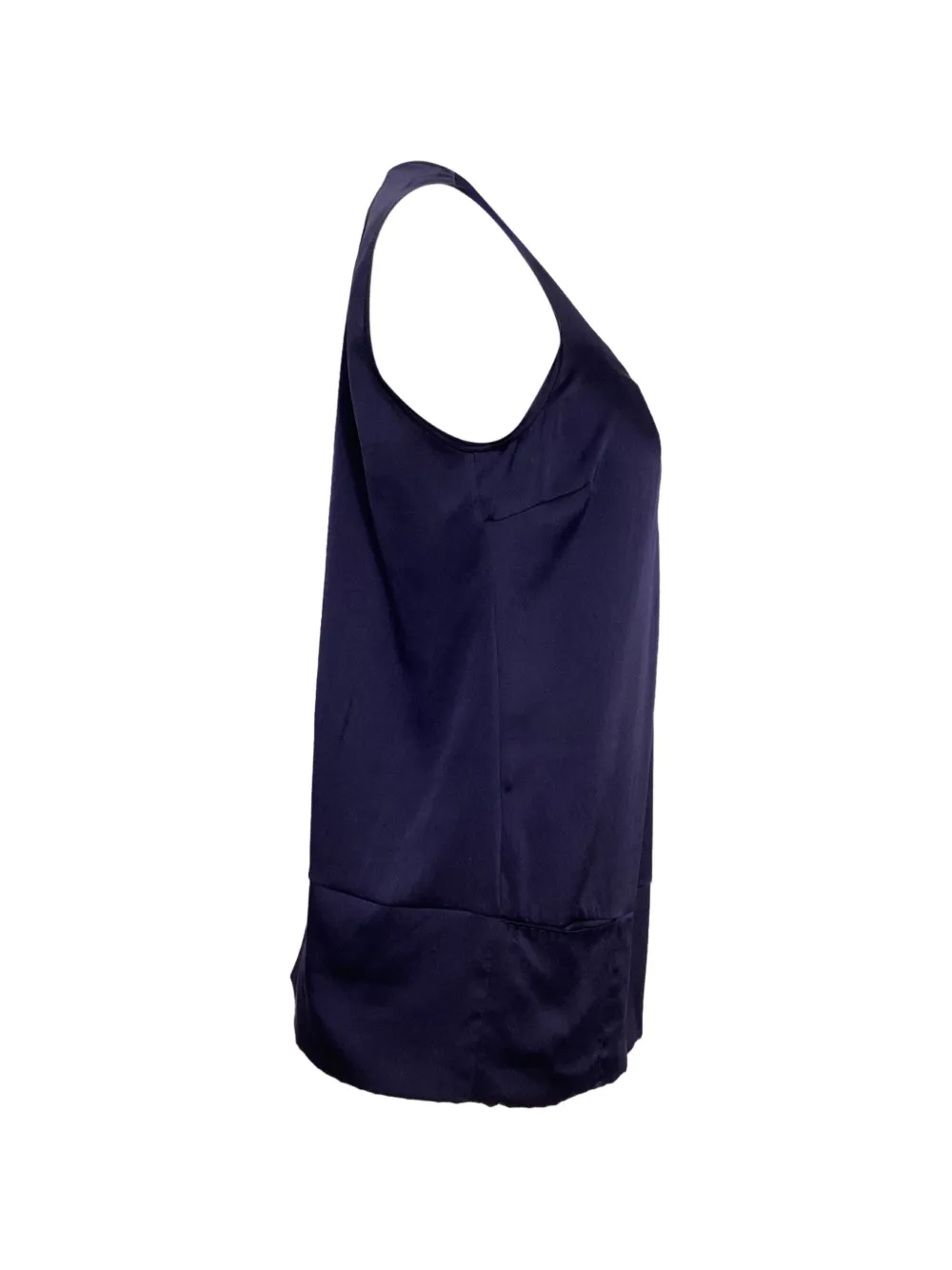 Pleated Sleeveless Top