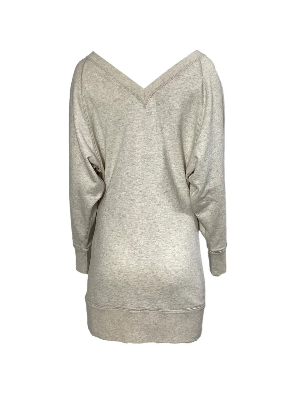 Isabel Marant Vintage V-neck mini sweater dress - Grijs