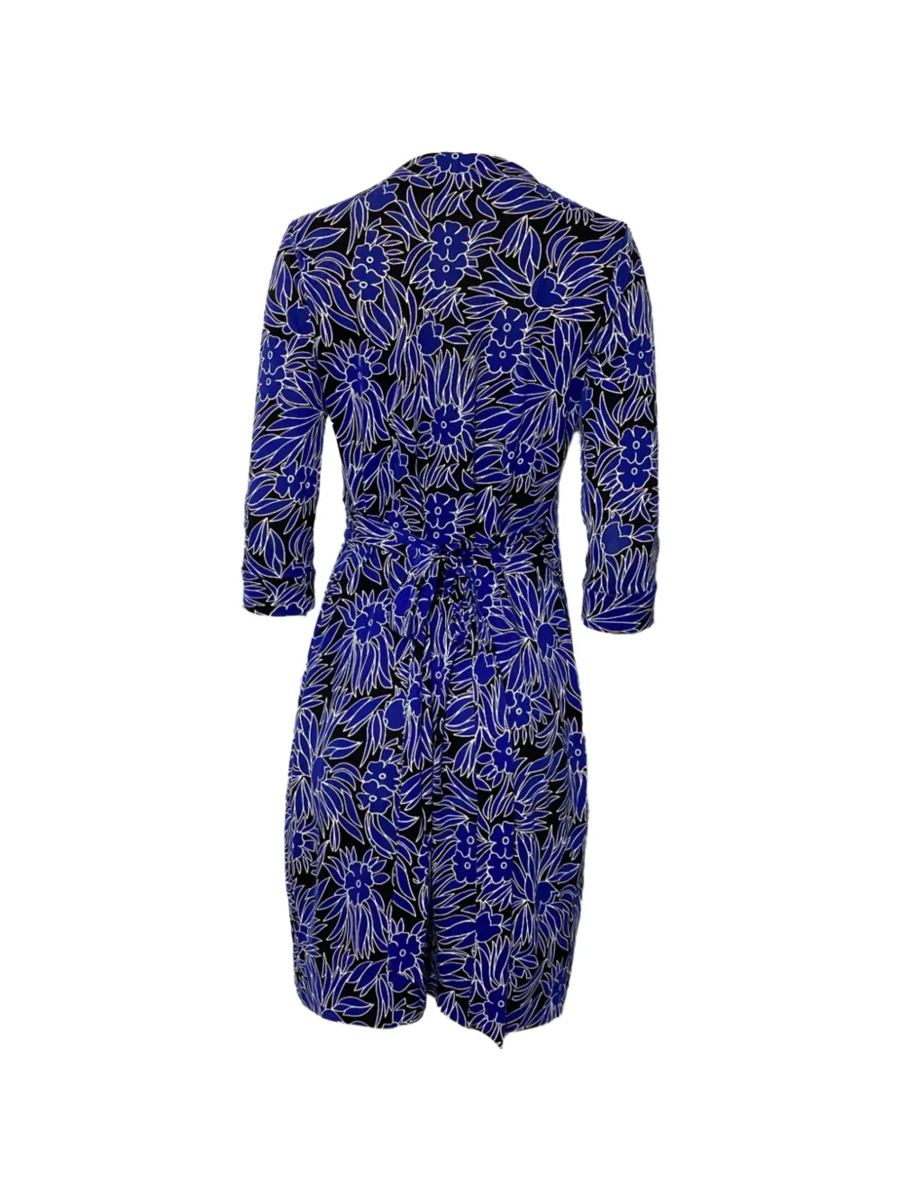 Printed Wrap Dress