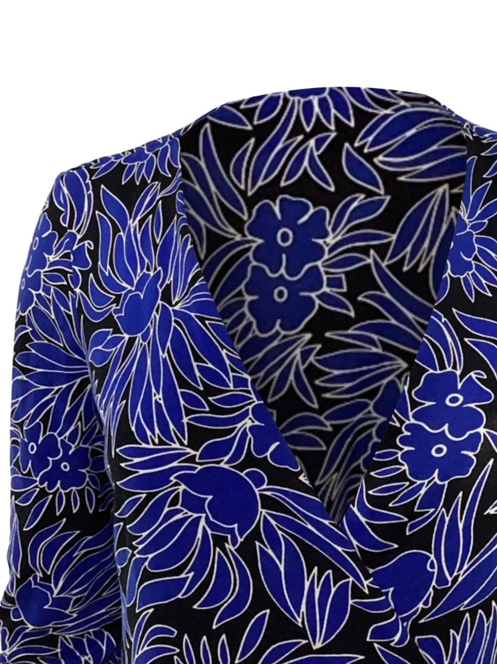 Printed Wrap Dress