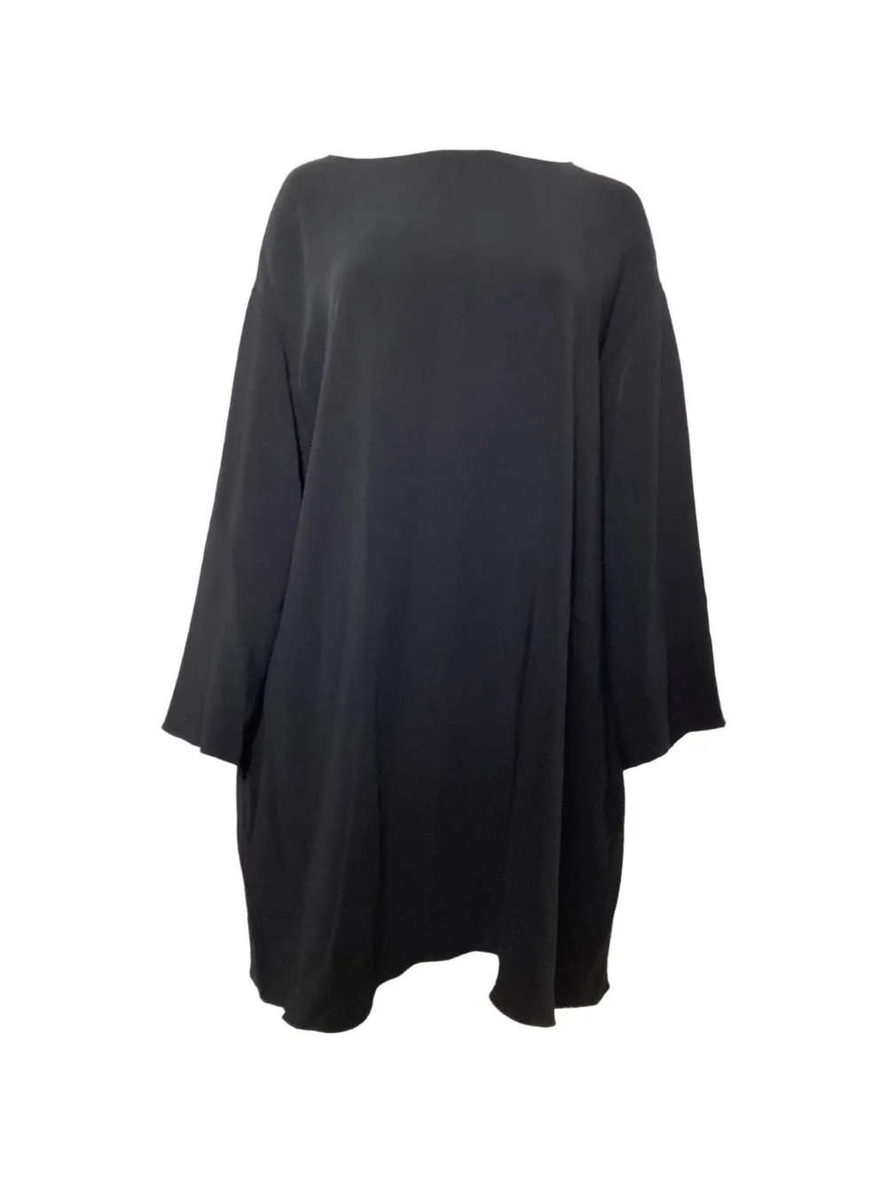 The Row Pre-Owned long-sleeve tunic dress - Nero