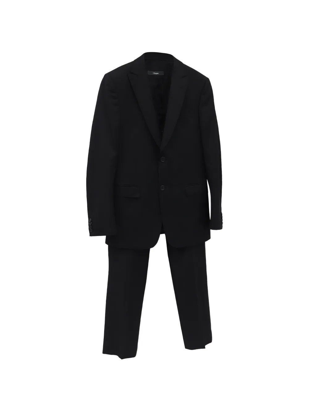 Ermenegildo Zegna Vintage wool suit (set of three-pieces) - Nero