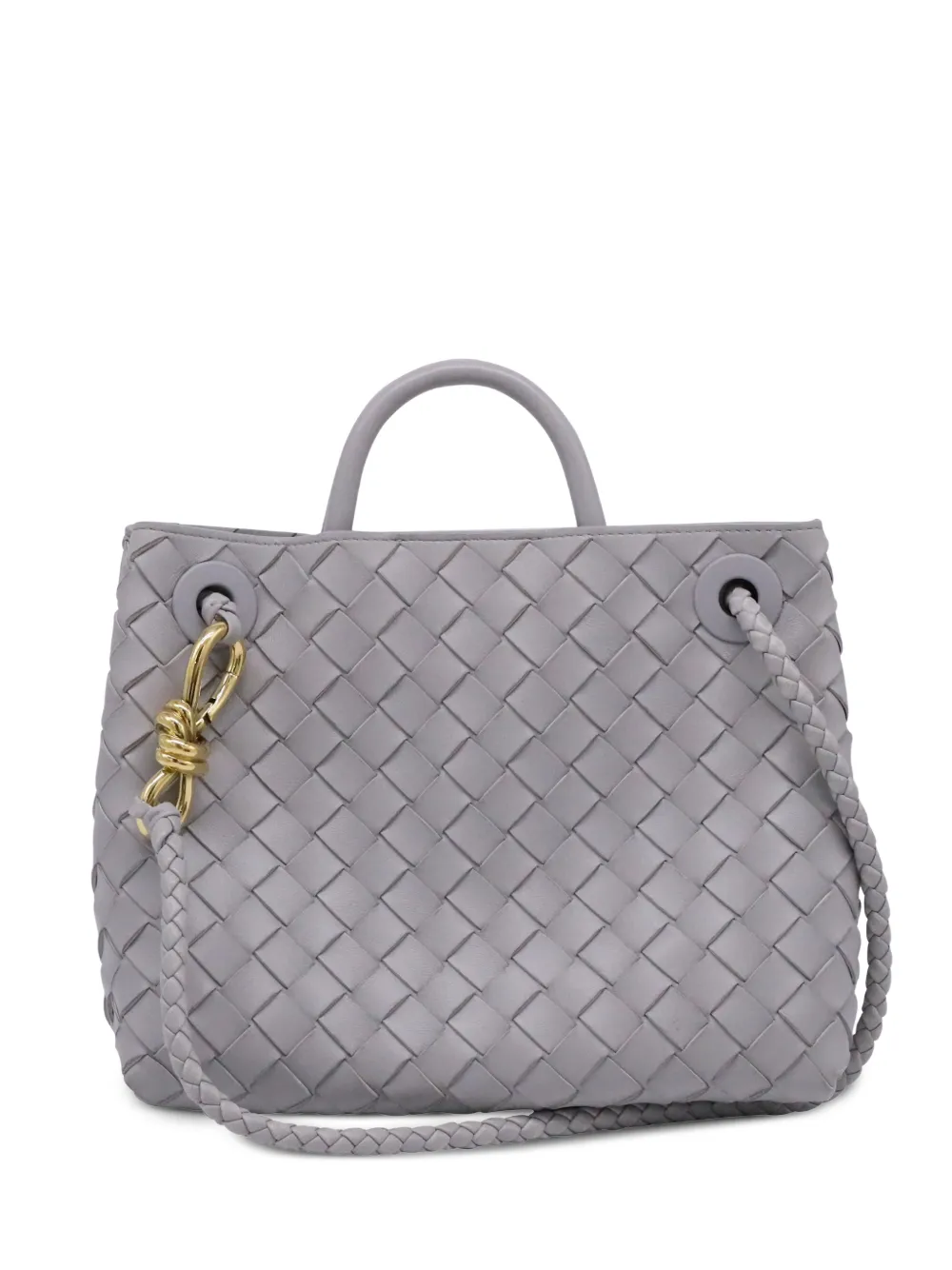 Bottega Veneta Pre-Owned medium Andiamo Intrecciato tote bag - Grigio