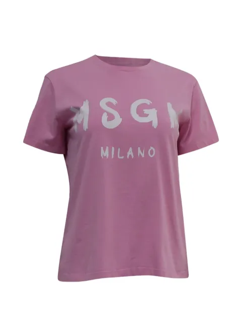 MSGM logo-print T-shirt