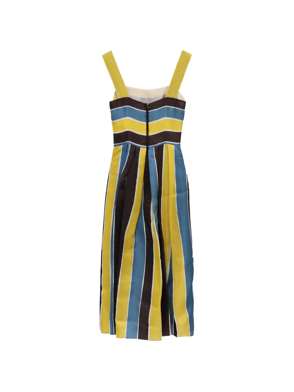 Dolce & Gabbana Pre-Owned Striped Dress | Yellow