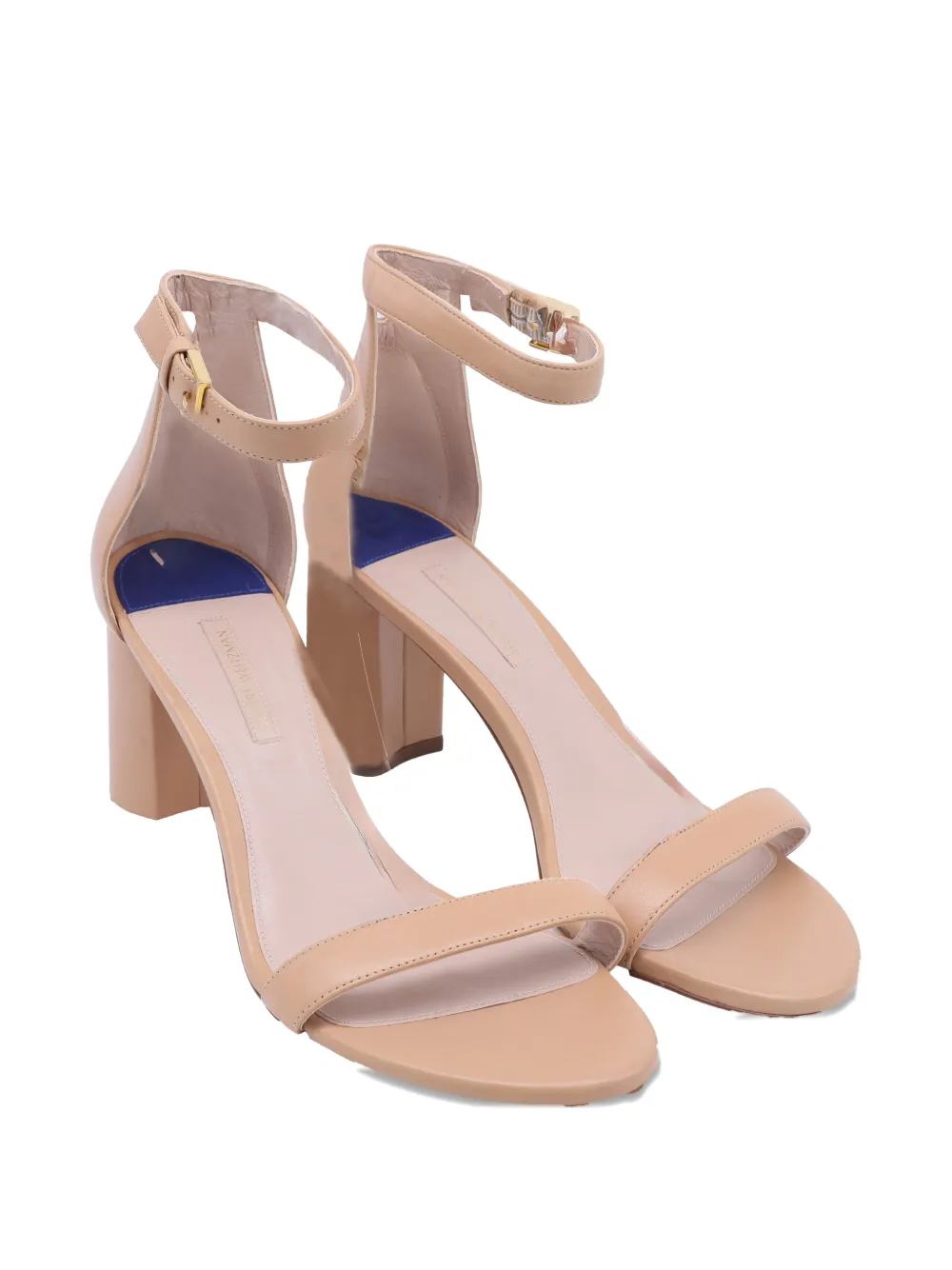 Stuart Weitzman block-heel sandal - Beige
