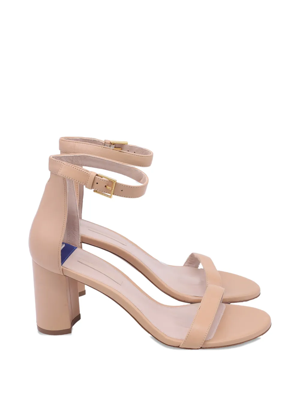 Stuart Weitzman block-heel sandal - Toni neutri