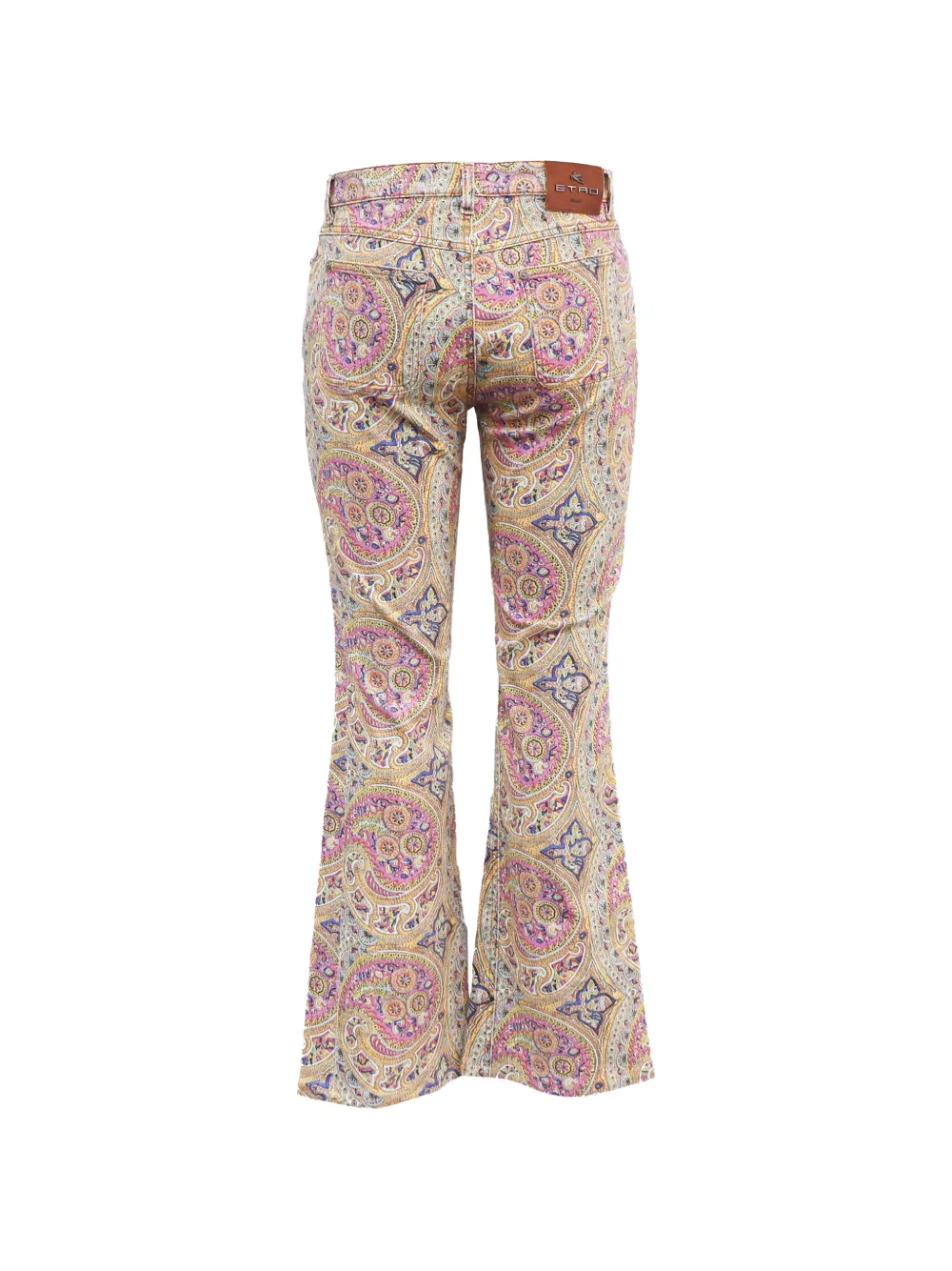 Etro Vintage paisley flared jeans - Beige
