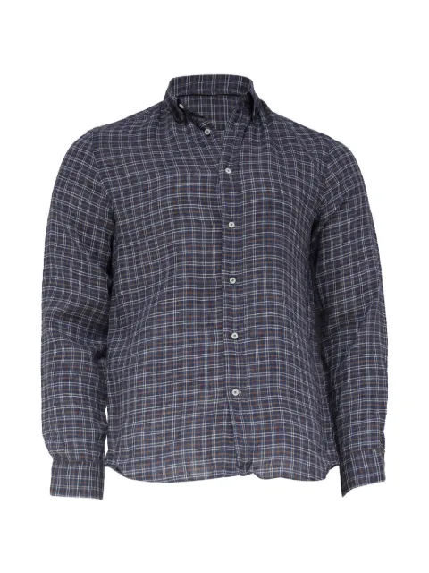 Brunello Cucinelli Vintage buttoned-down checked shirt