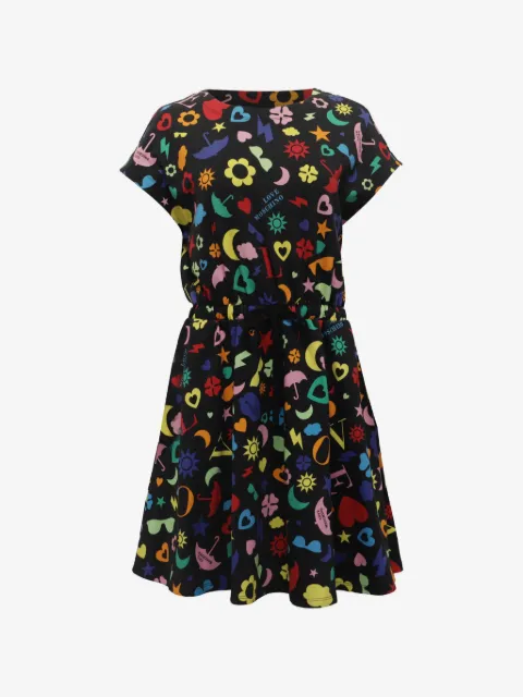 Moschino Pre-Owned printed mini dress