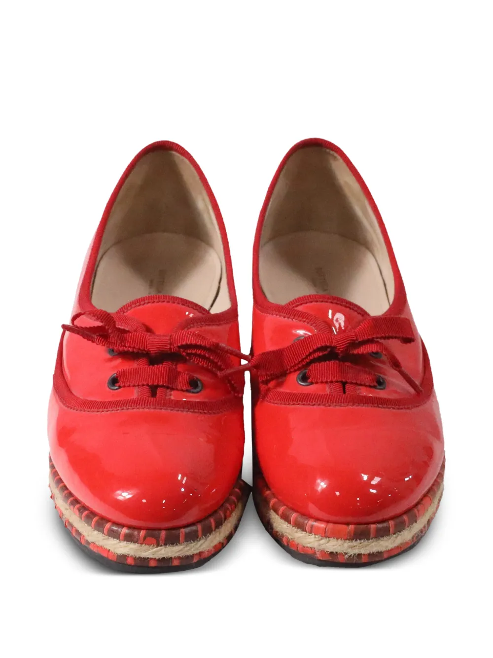 Espadrille Ribbon Ballet Flats