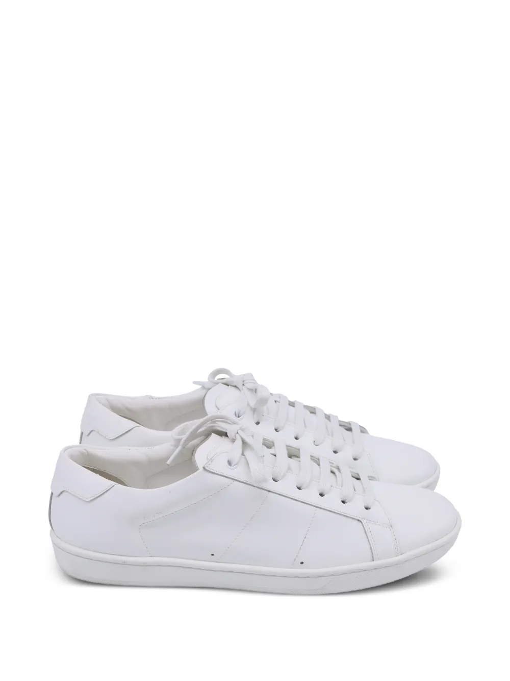 Saint Laurent Pre-Owned SL/01 lace-up sneakers - Weiß