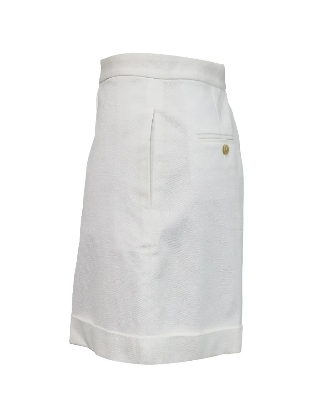 Theory high-rise shorts - Bianco