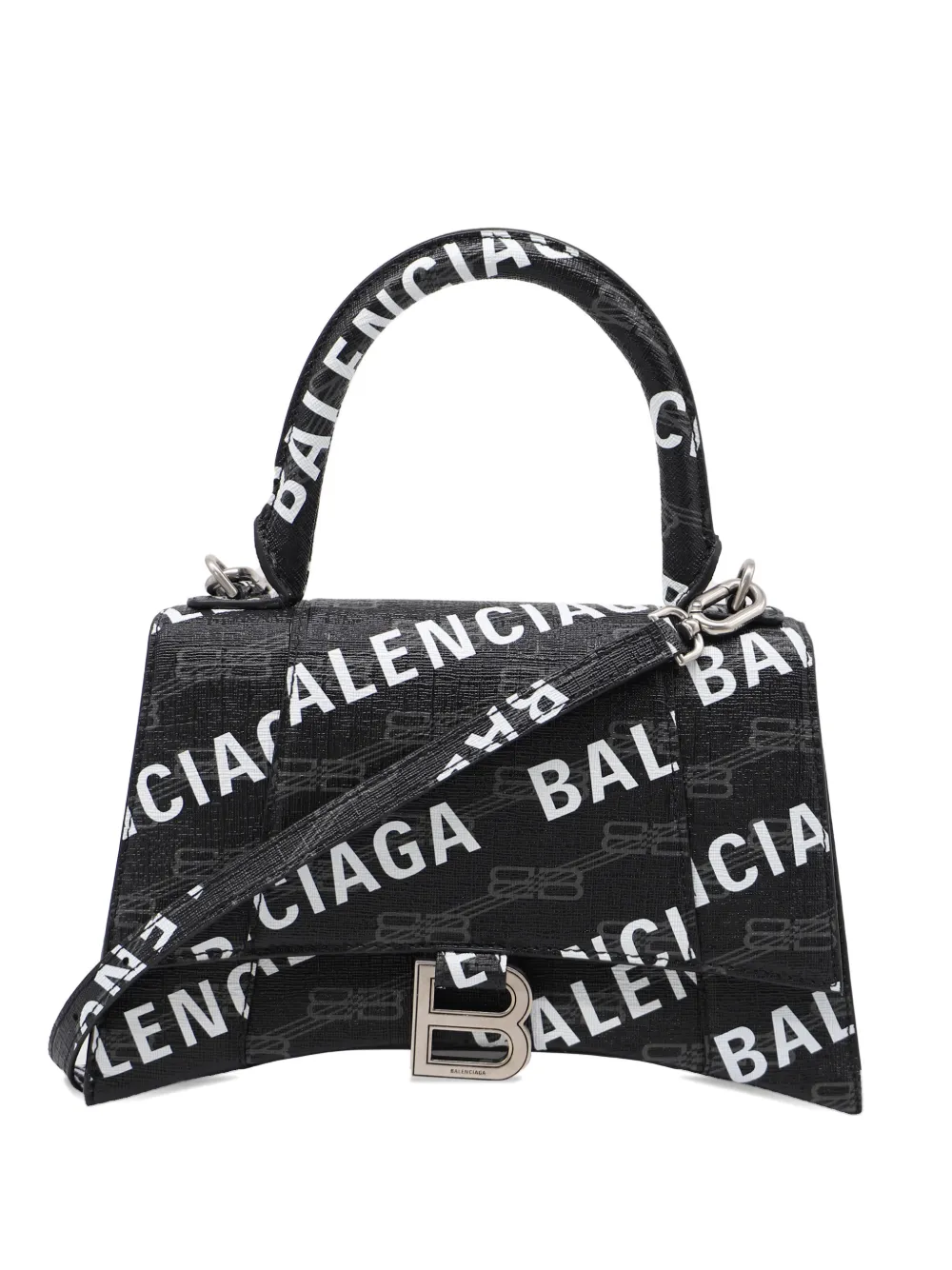 Balenciaga Pre-Owned Hourglass logo-print tote bag - Nero