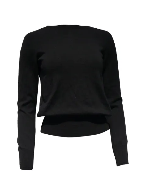 Moschino Pre-Owned suéter con espalda abierta