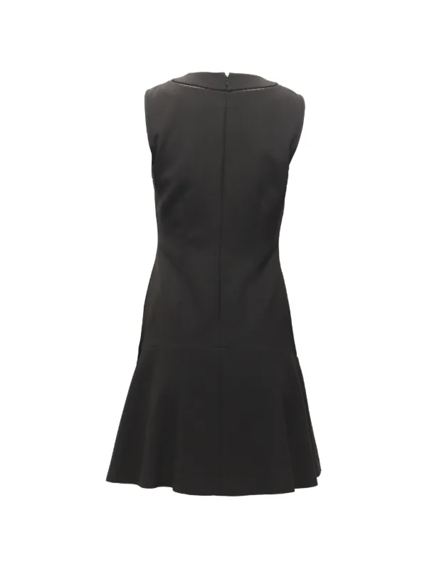 Diane Von Furstenberg Vintage drop-waist Maureen Mini Dress | Black |  FARFETCH GE