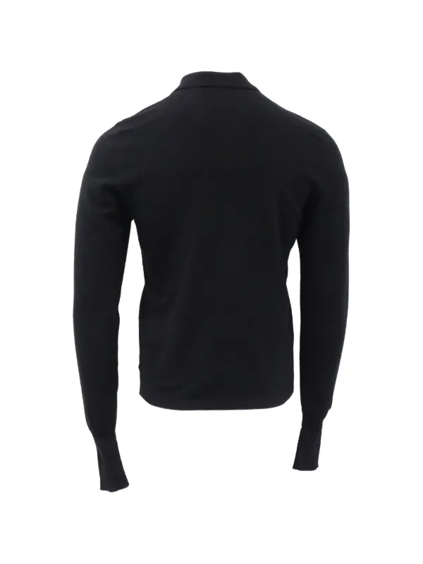 Christian Dior Pre-Owned long-sleeve Polo Shirt | Black | FARFETCH