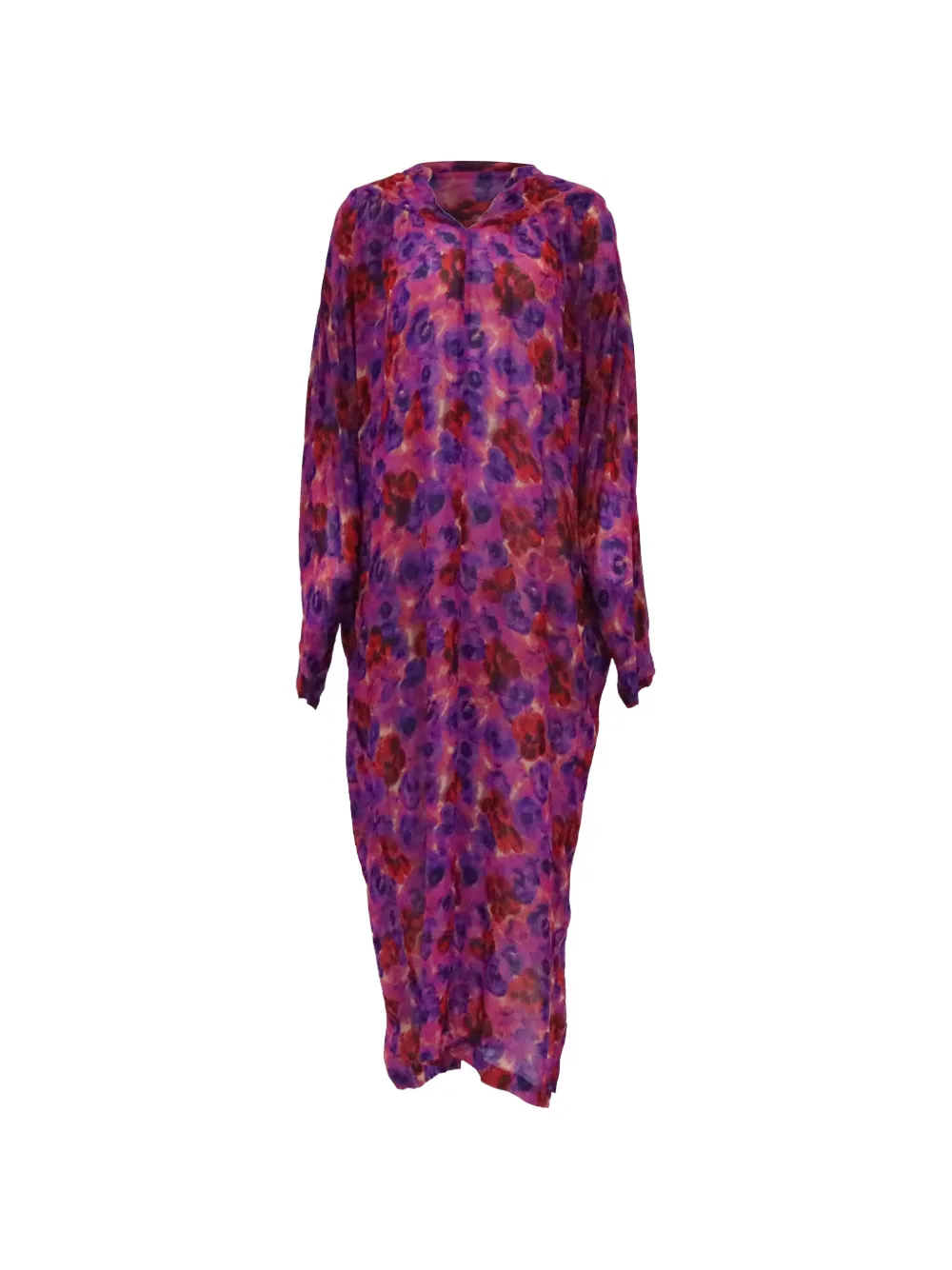 Dries Van Noten Pre-Owned abstract-print maxi dress - Viola