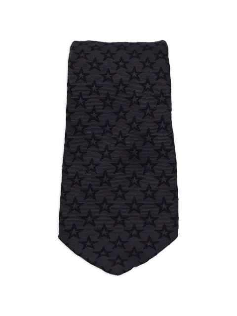 Givenchy Pre-Owned star-print silk tie