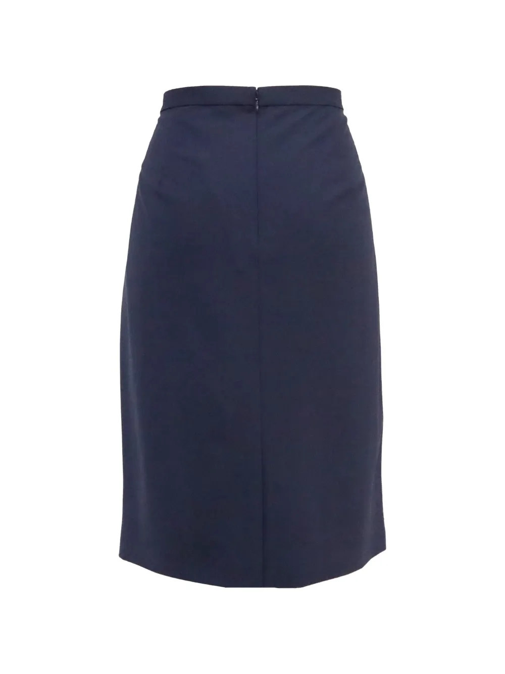 Theory wool pencil skirt - Blauw