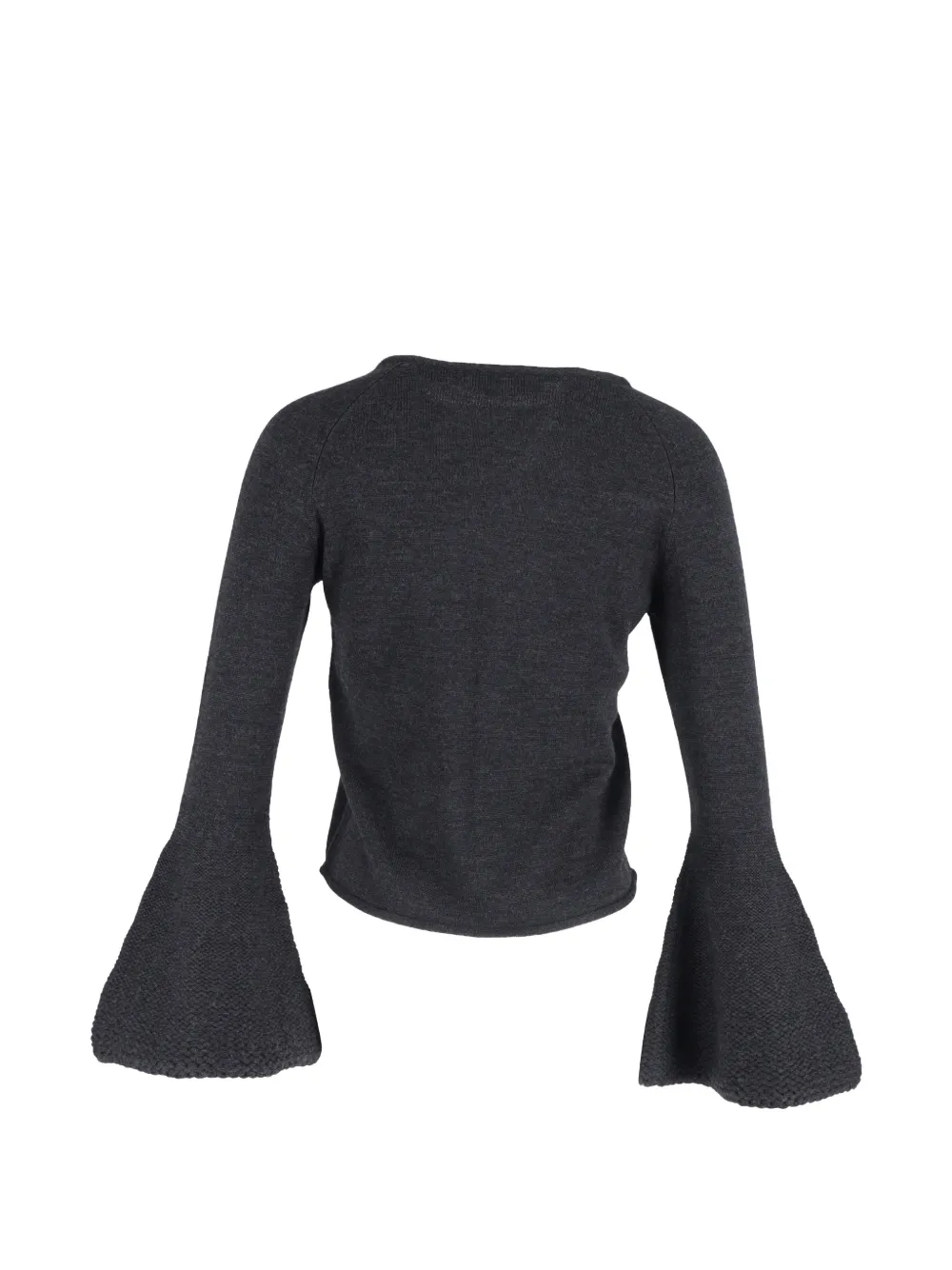  Co Flared-sleeves Wool Sweater - Grey 