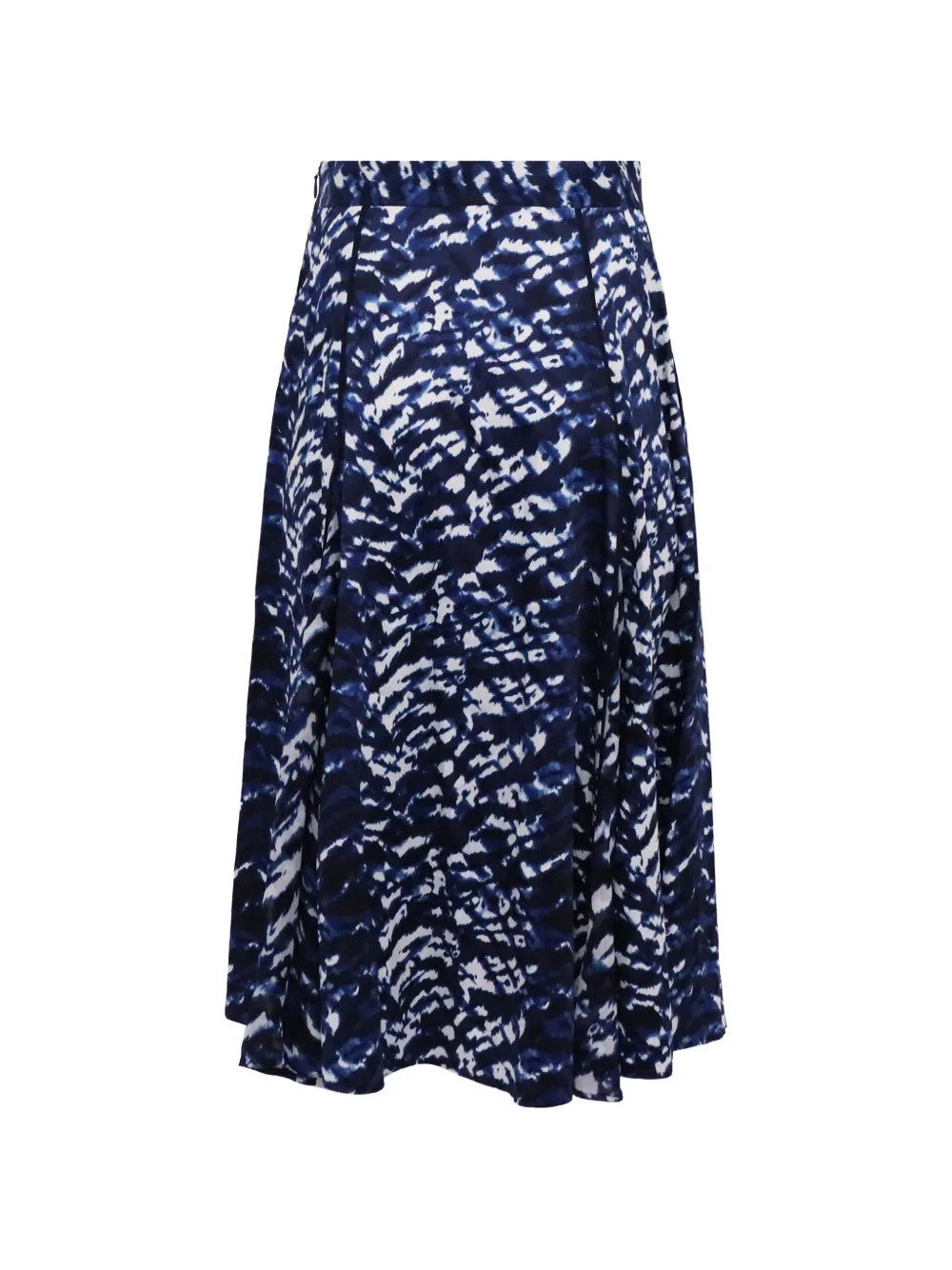 Diane Von Furstenberg Vintage tie-dye midi skirt - Blauw