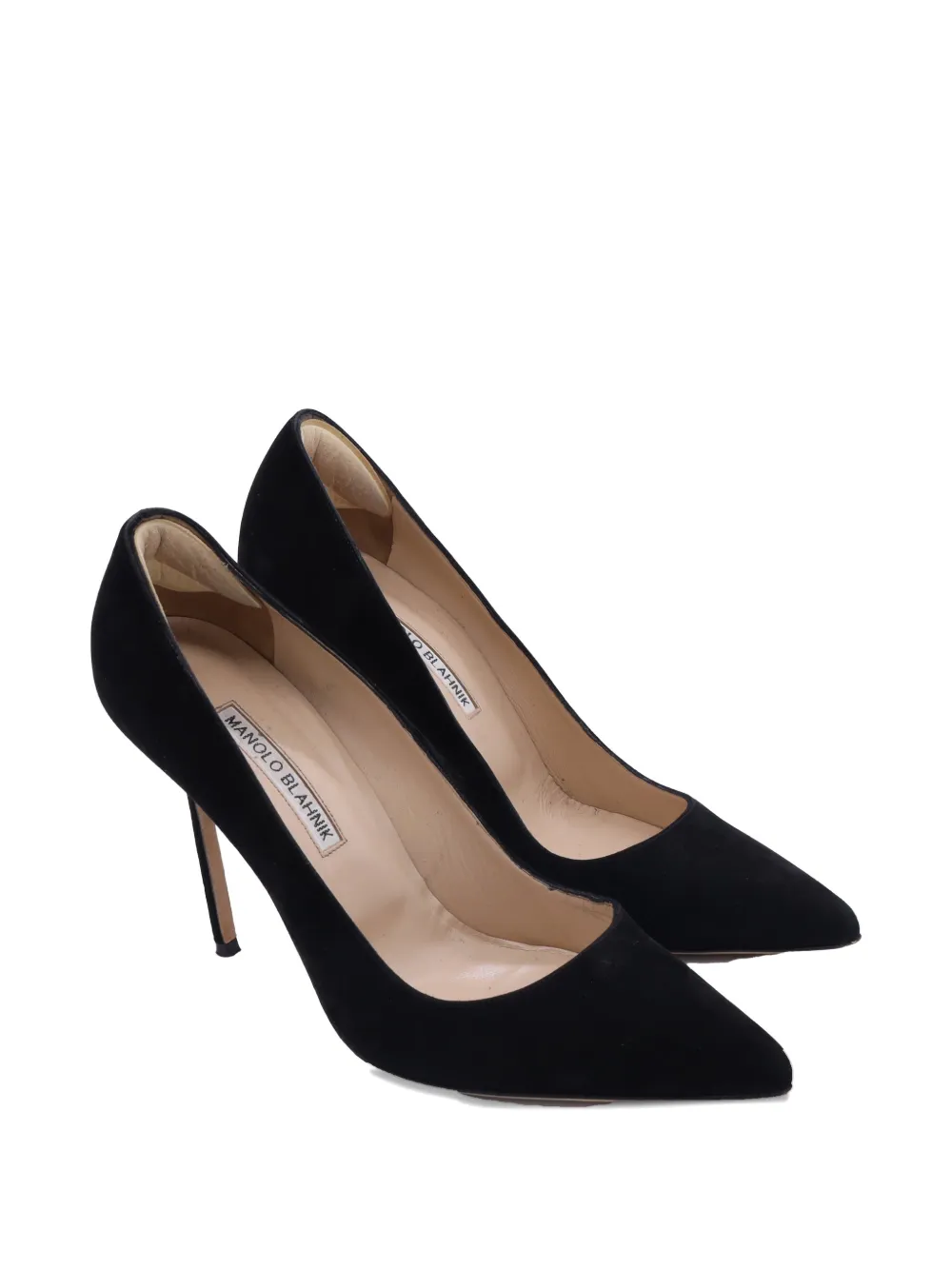 Manolo Blahnik pointed-toe pumps - Zwart