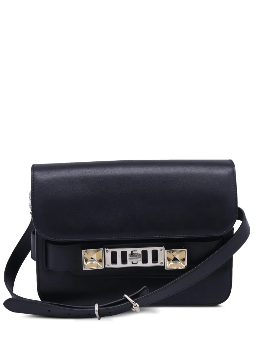 Proenza Schouler mini PS11 flap shoulder bag - Nero