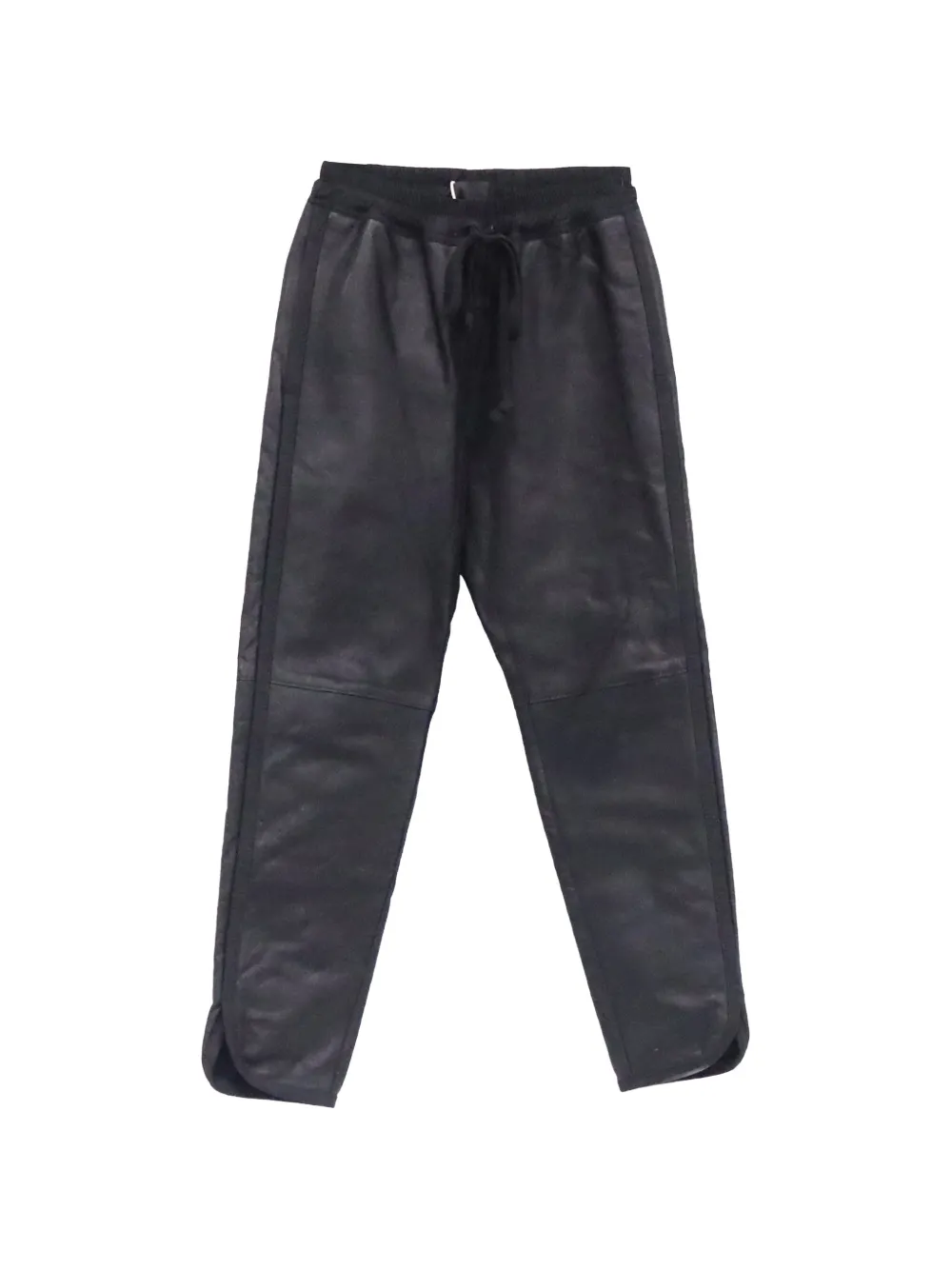 Fear Of God leather elasticated trousers - Nero
