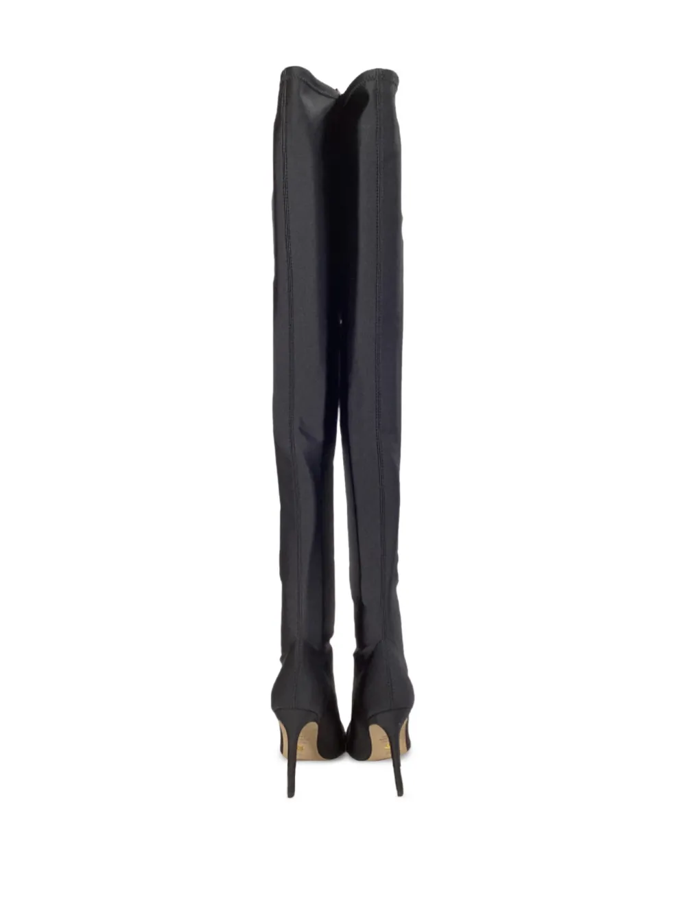 Stiletto-Heel Thigh-High Boots