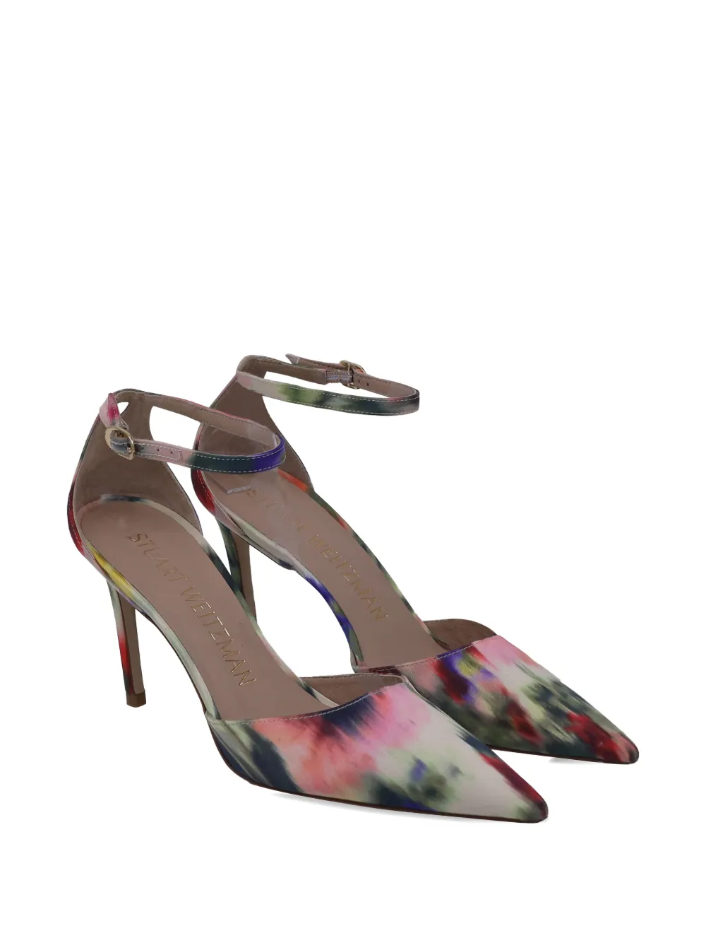 Stuart Weitzman ankle-strap heeled pumps - Beige