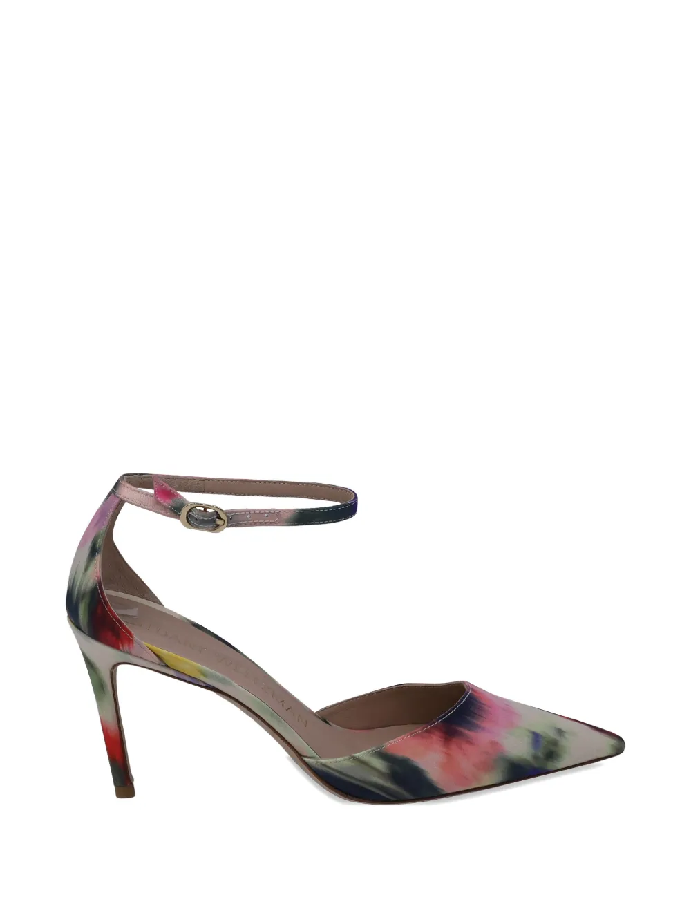 Stuart Weitzman ankle-strap heeled pumps – Neutrals