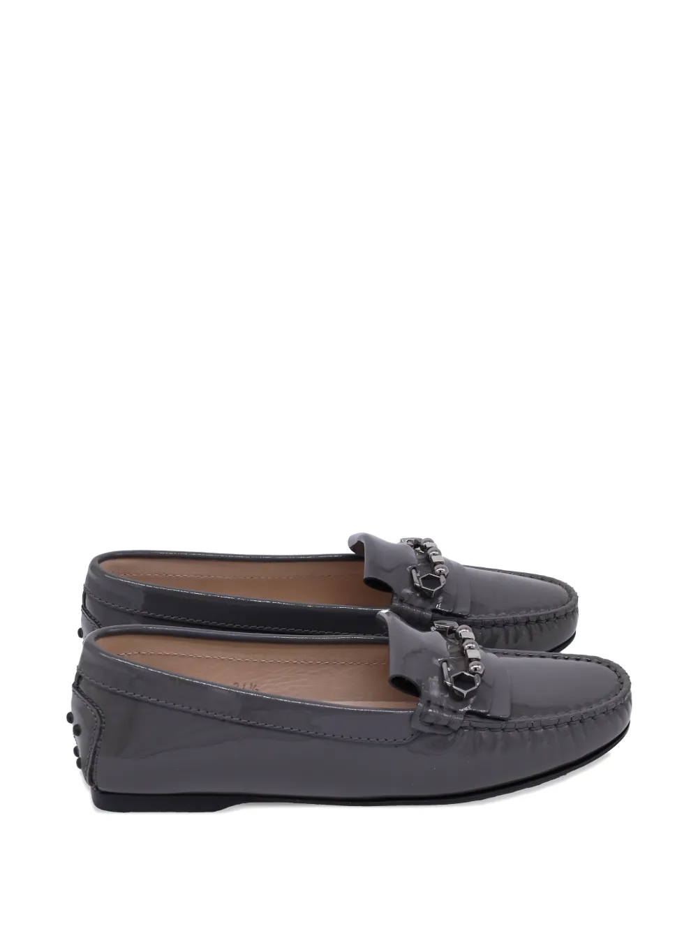 Tod's Vintage embellished loafers - Grigio