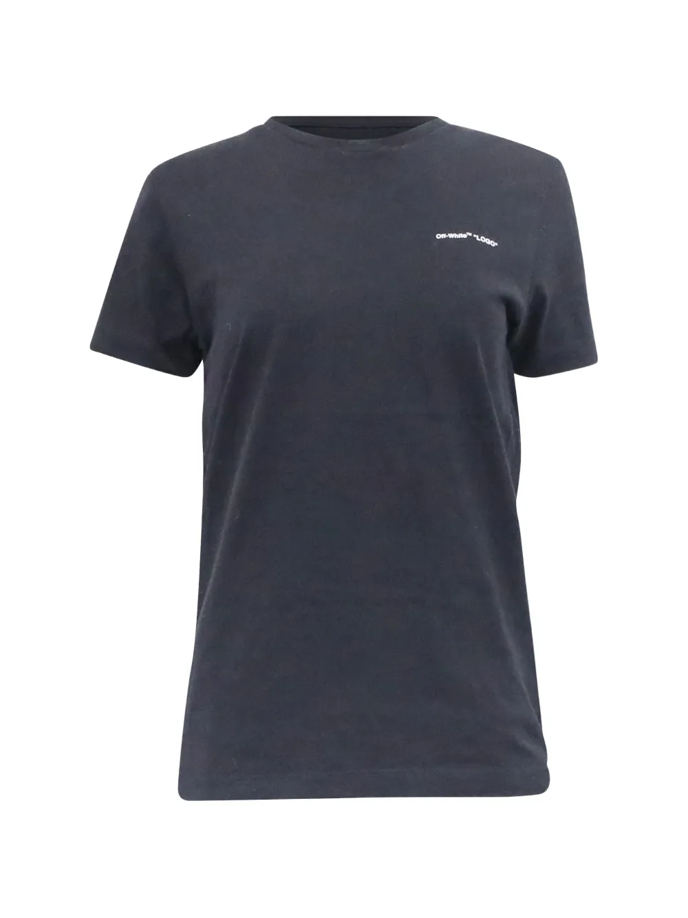 Off-White Pre-Owned logo-print T-shirt - Nero