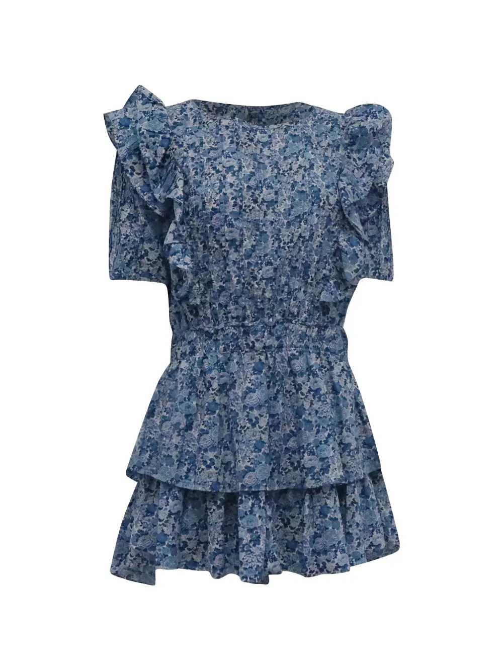 LoveShackFancy x Liberty London Natasha floral-print dress - Blu