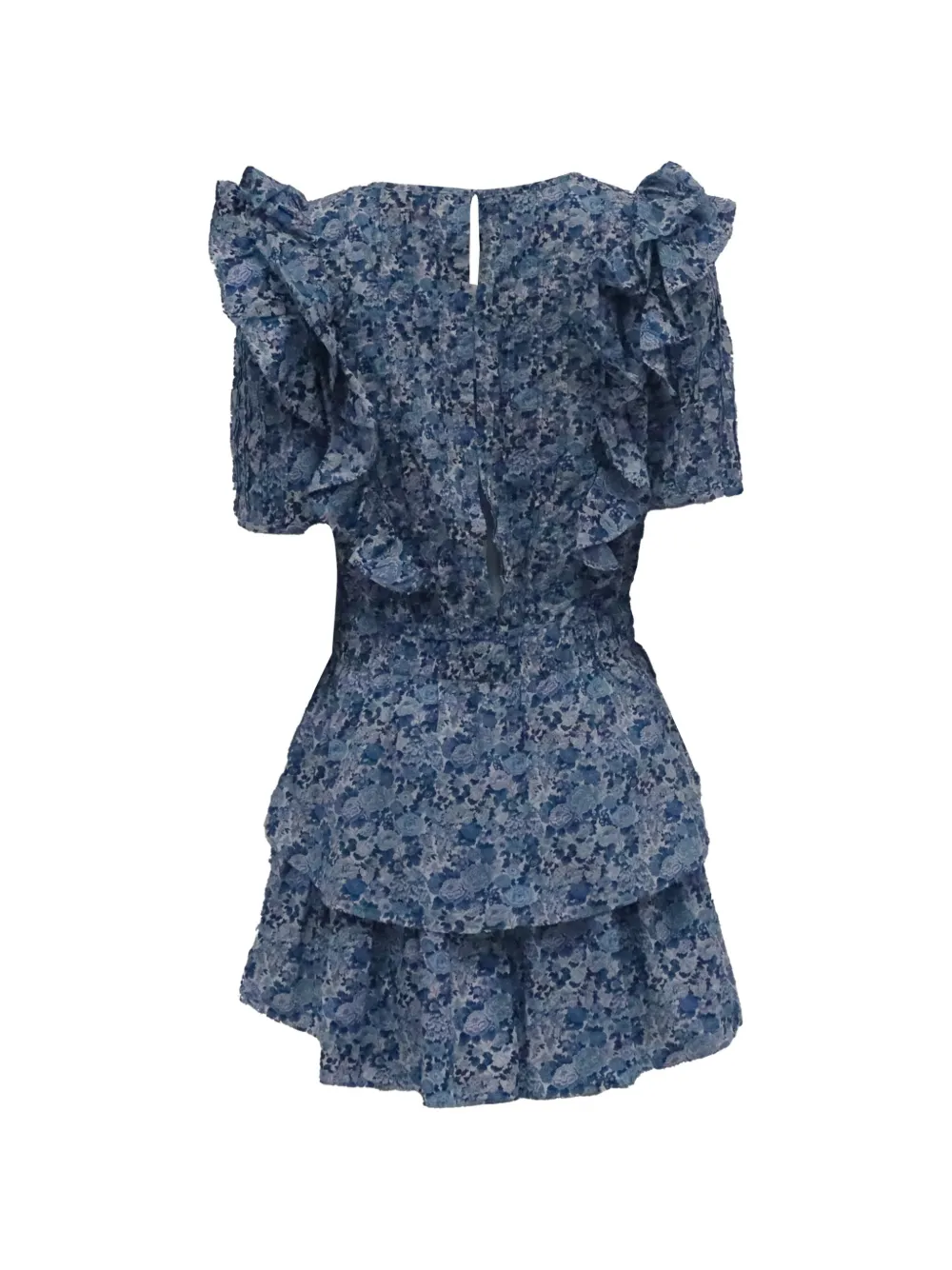 LoveShackFancy x Liberty London Natasha floral-print dress - Blauw