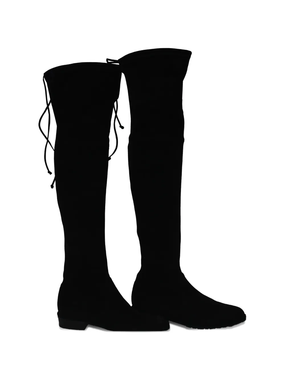 Stuart Weitzman drawstring-detail boots - Zwart