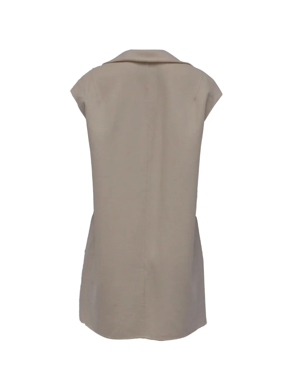 Loro Piana Pre-Owned pocketed sleeveless coat - Beige