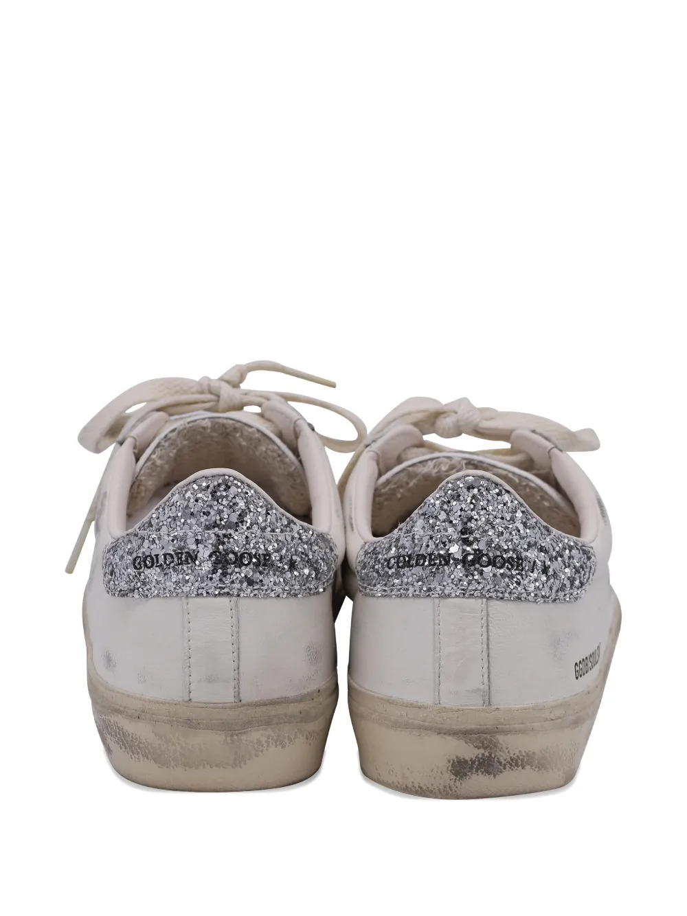 Golden Goose Soul-star glitter low-top sneakers - Beige