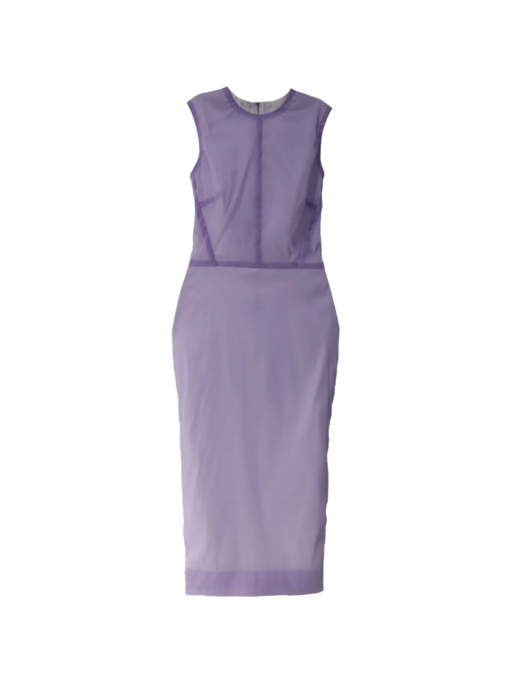 Victoria Beckham linear midi fitted dress - Viola