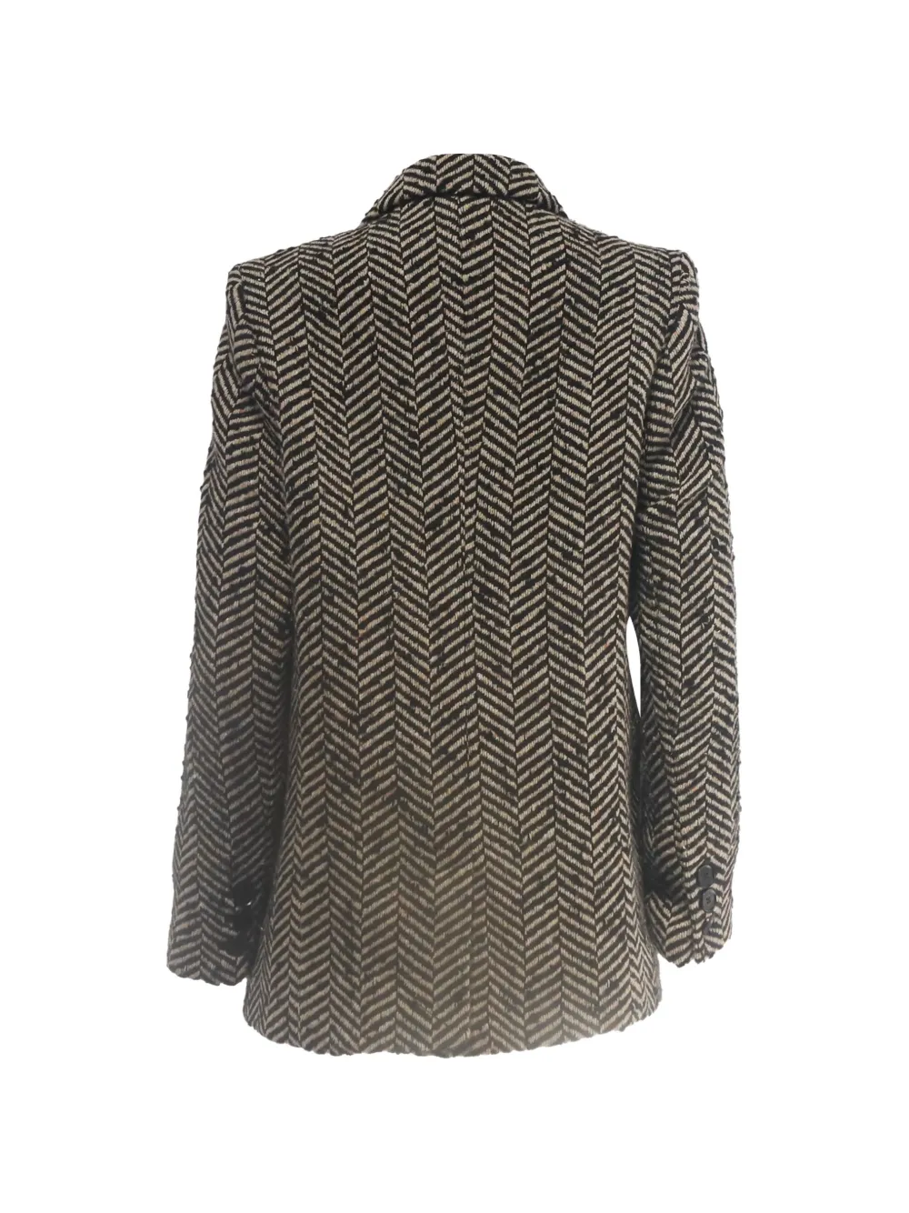 ANINE BING single-breasted coat - Zwart